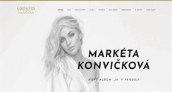 Desktop Screenshot of marketakonvickova.com